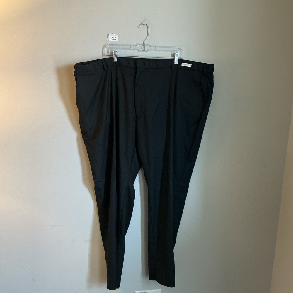 Jos A Bank Tailored Fit Pants Black 50x 30